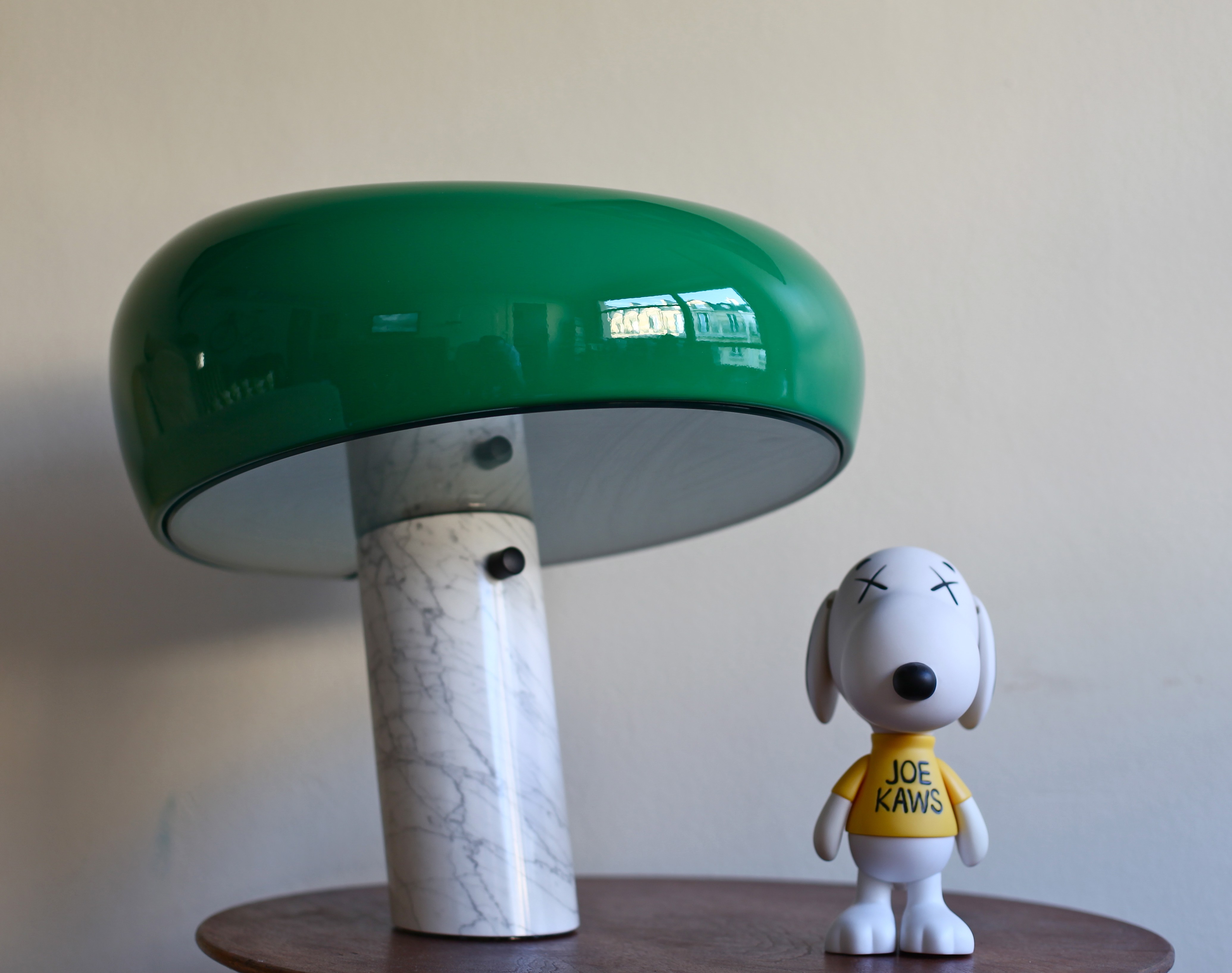 Les fréres Castiglioni et la lampe Snoopy
