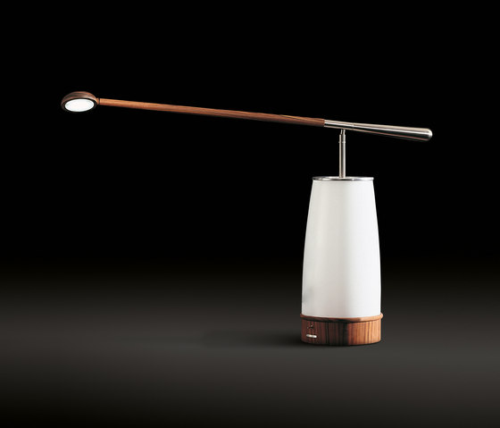 Afo, la lampe de table design très chic de Chi Wing Lo pour Giorgetti.