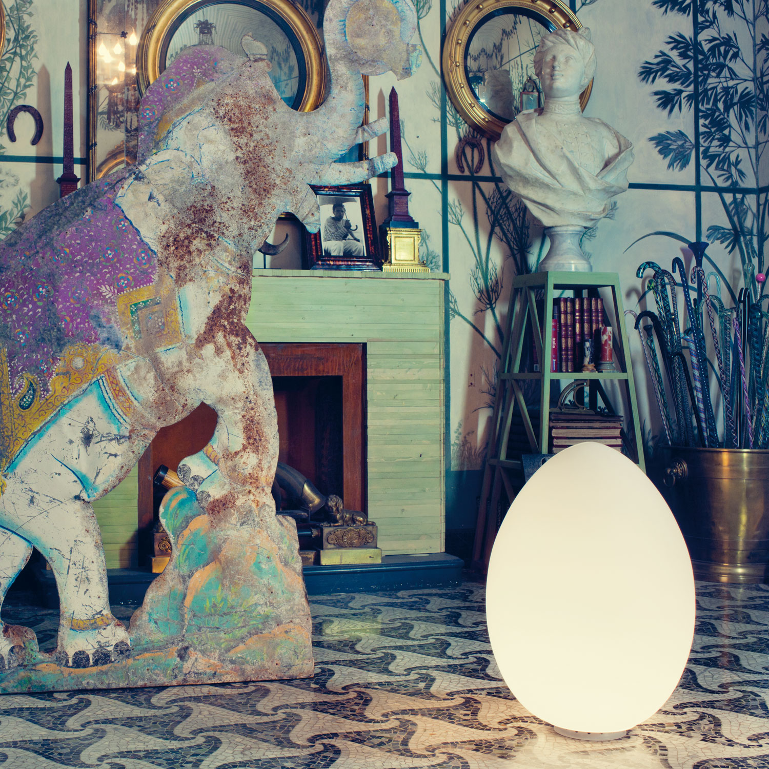 La lampe Uovo de chez FontanaArte, un cadeau lumineux pour Pâques!