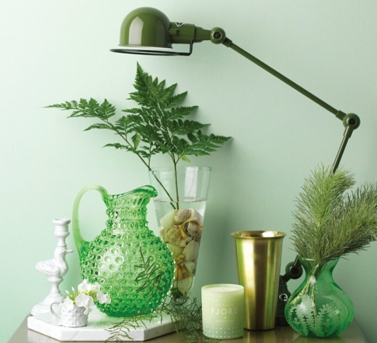 Des luminaires vert profonds pour une décoration chic et tendance !