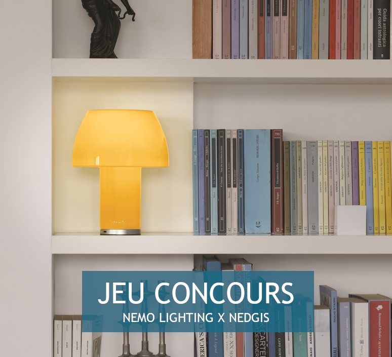 Jeu concours Nedgis x Nemo Lighting : remportez l&rsquo;iconique lampe à poser Lorosae !